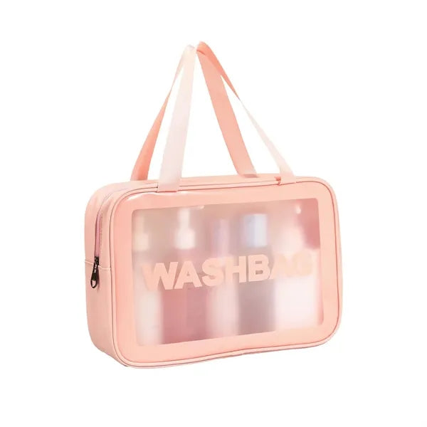 PU Portable Transparent Makeup Bag