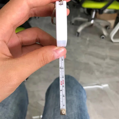Mini Keychain Steel Tape Measure
