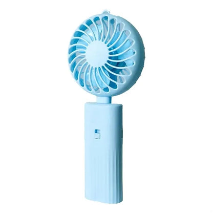 Portable silent motor charge cable Battery hand held fan