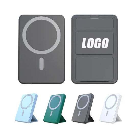 5000mAhMagnetic Power Bank With Phone Holder