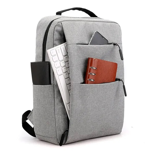 15.6-inch Durable USB Charging Port Backpack Laptop Bag