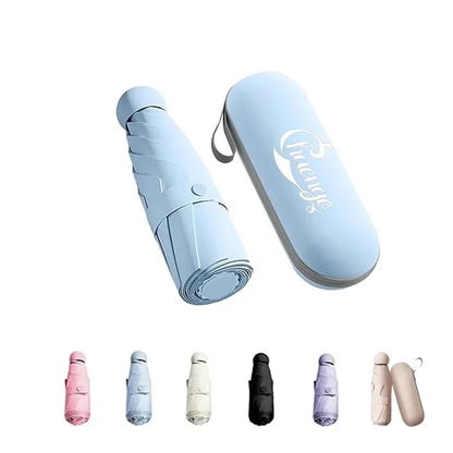 Small Mini Umbrella With Case