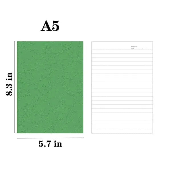 Custom Double Tape Homework Practice Office Notebook