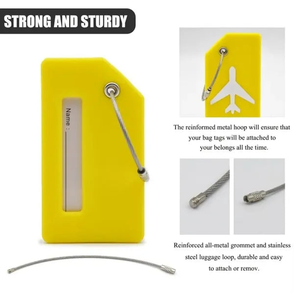 Silicone Luggage Tag