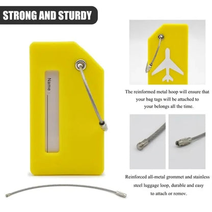 Silicone Luggage Tag