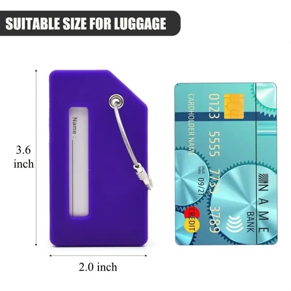 Silicone Luggage Tag