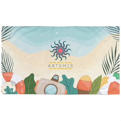 60" x 35" Dye Sublimated Large Beach Towel