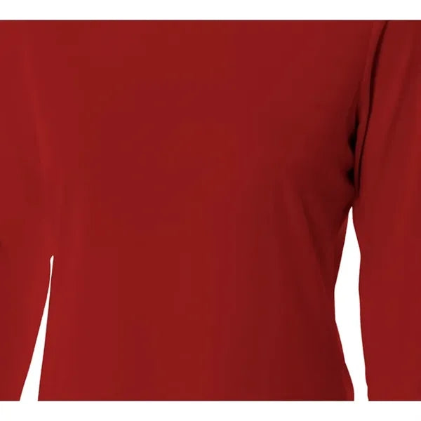 A4 Women's Long Sleeve Cooling Performance Crew