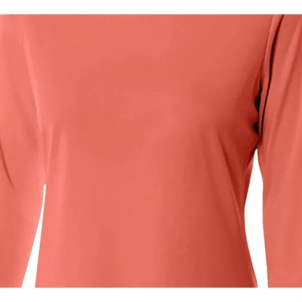 A4 Women's Long Sleeve Cooling Performance Crew