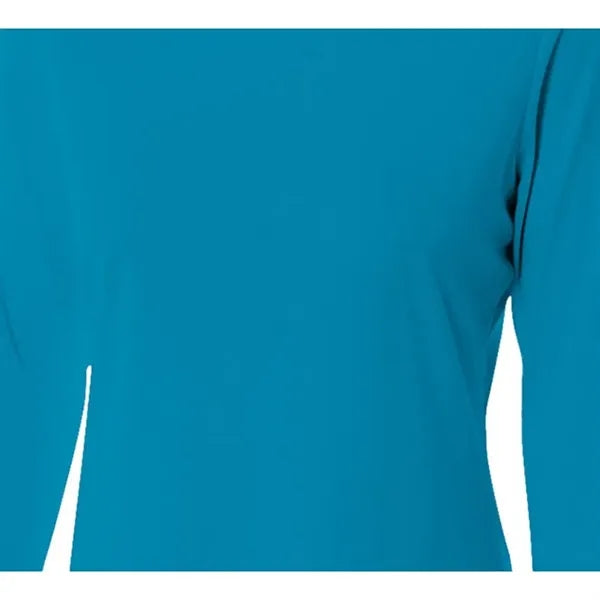 A4 Women's Long Sleeve Cooling Performance Crew