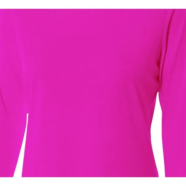 A4 Women's Long Sleeve Cooling Performance Crew