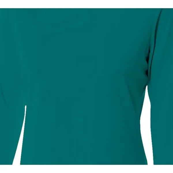 A4 Women's Long Sleeve Cooling Performance Crew