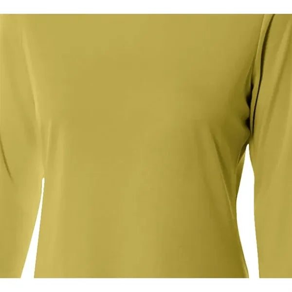 A4 Women's Long Sleeve Cooling Performance Crew