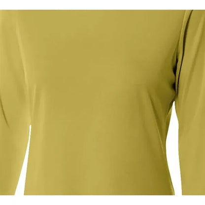 A4 Women's Long Sleeve Cooling Performance Crew