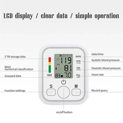 Arm Blood Pressure Monitor