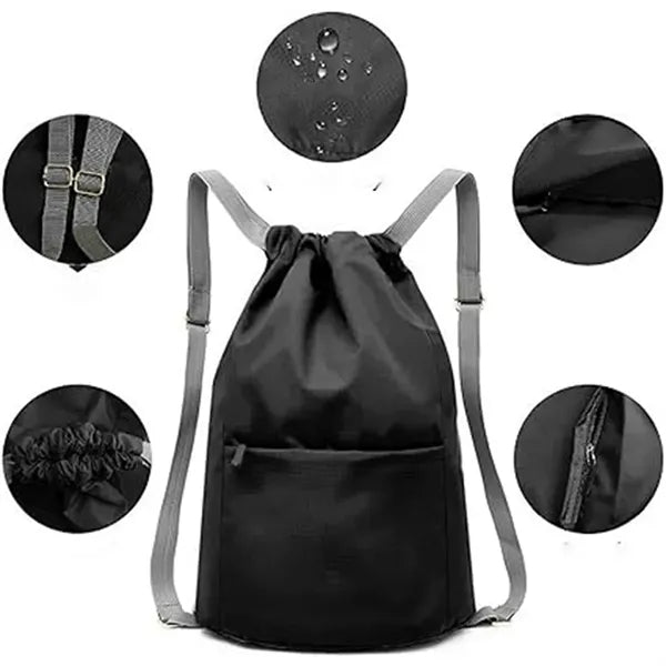 Drawstring Shoulder Bag