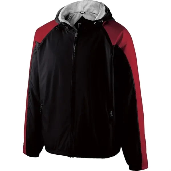Holloway Adult Polyester Full Zip Hooded Homefield Jacket