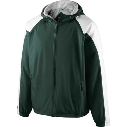 Holloway Adult Polyester Full Zip Hooded Homefield Jacket