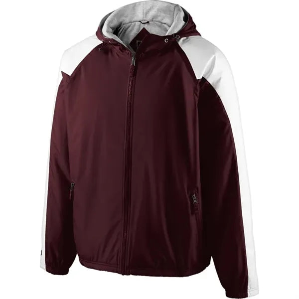 Holloway Adult Polyester Full Zip Hooded Homefield Jacket