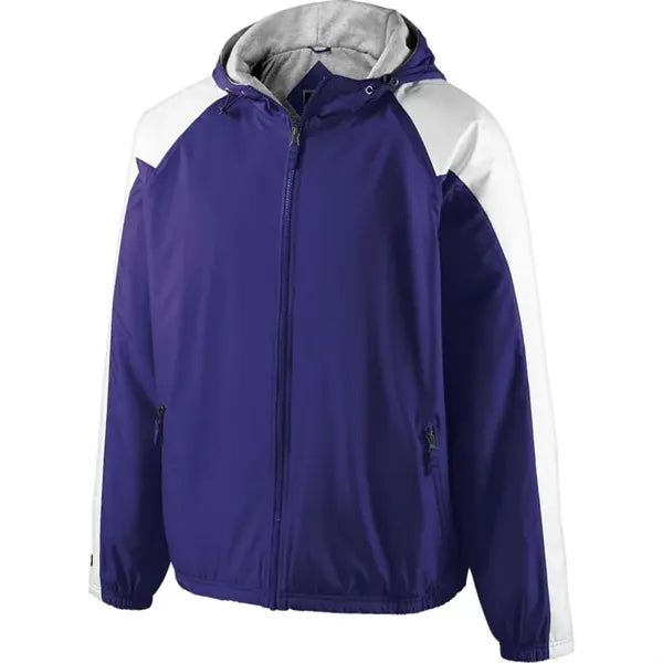 Holloway Adult Polyester Full Zip Hooded Homefield Jacket
