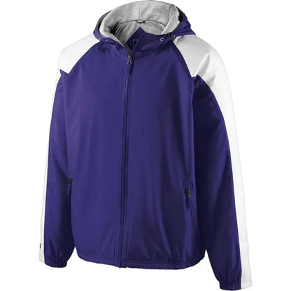 Holloway Adult Polyester Full Zip Hooded Homefield Jacket