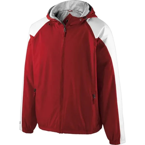 Holloway Adult Polyester Full Zip Hooded Homefield Jacket