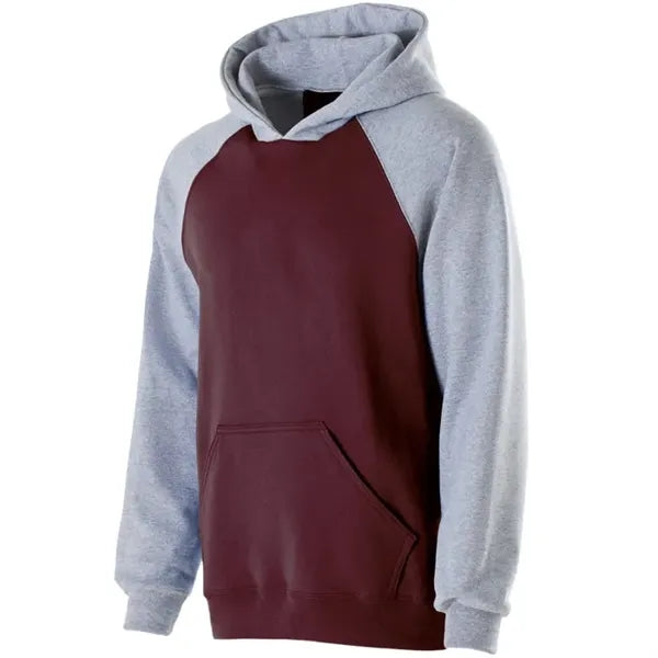Holloway Youth Cotton/Poly Fleece Banner Hoodie