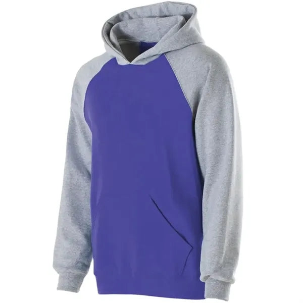 Holloway Youth Cotton/Poly Fleece Banner Hoodie