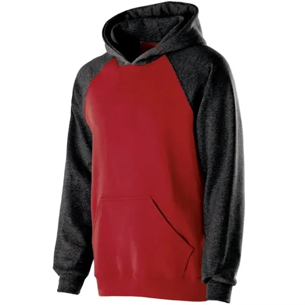Holloway Youth Cotton/Poly Fleece Banner Hoodie