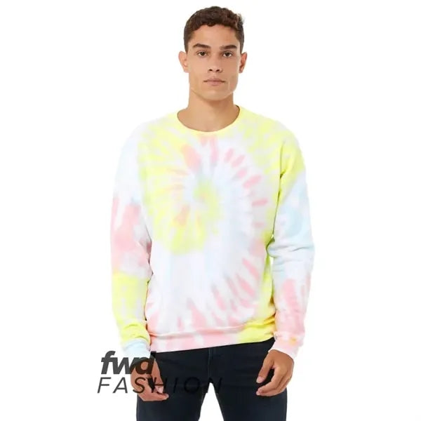 Bella + Canvas FWD Fashion Unisex Tie-Dye Pullover Sweats...