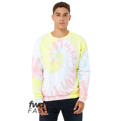 Bella + Canvas FWD Fashion Unisex Tie-Dye Pullover Sweats...
