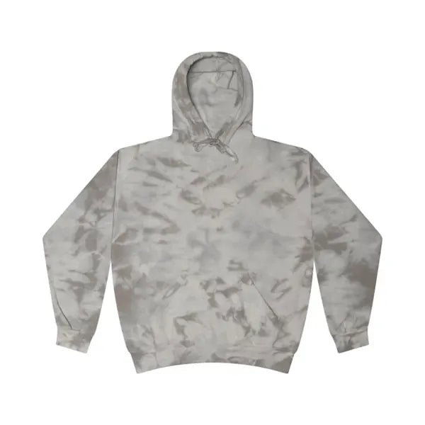 Tie-Dye Adult Unisex Crystal Wash Pullover Hooded Sweatshirt