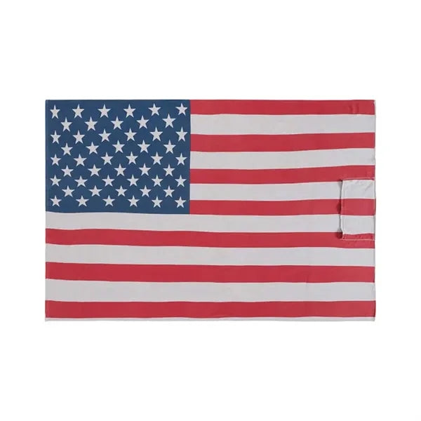 J America Unisex Triblend Fleece Blanket