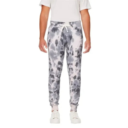 J America Adult Tie Dye Fleece Jogger