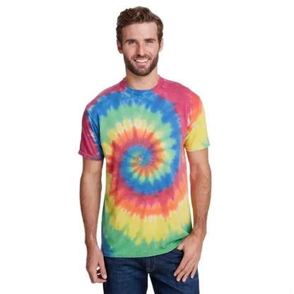 Tie-Dye Adult Burnout Festival T-Shirt