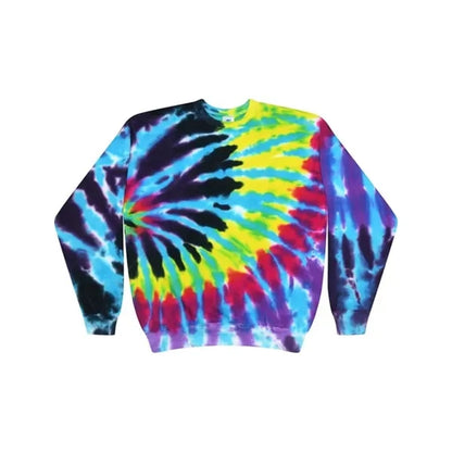 Tie-Dye Adult Crew Neck Sweatshirt