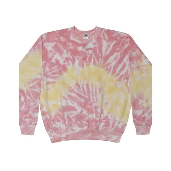 Tie-Dye Adult Crew Neck Sweatshirt