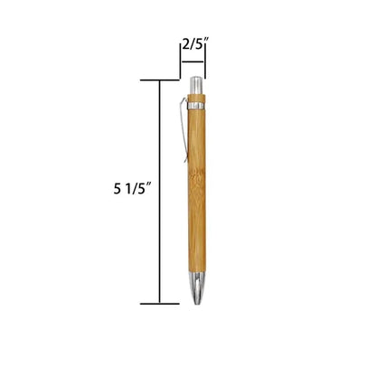 Eco-Friendly Bamboo Press Type Ballpoint Pen