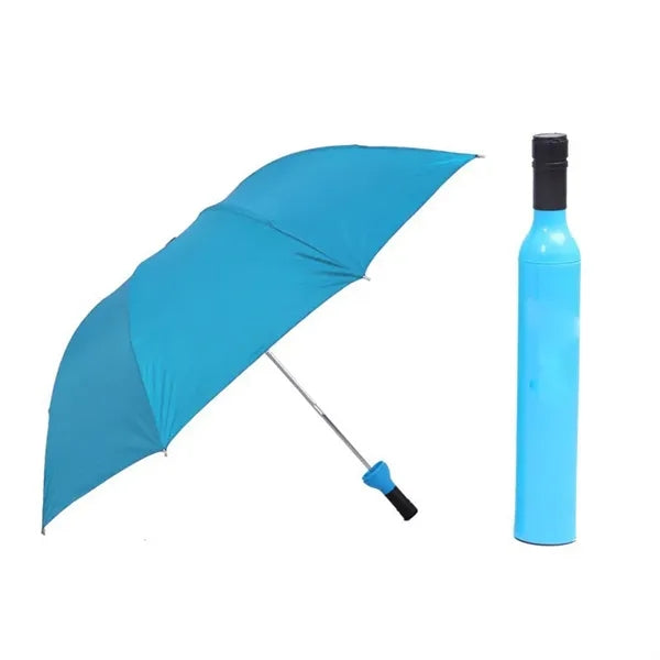 Creative Fashion Wine Bottle  Folding Umbrella