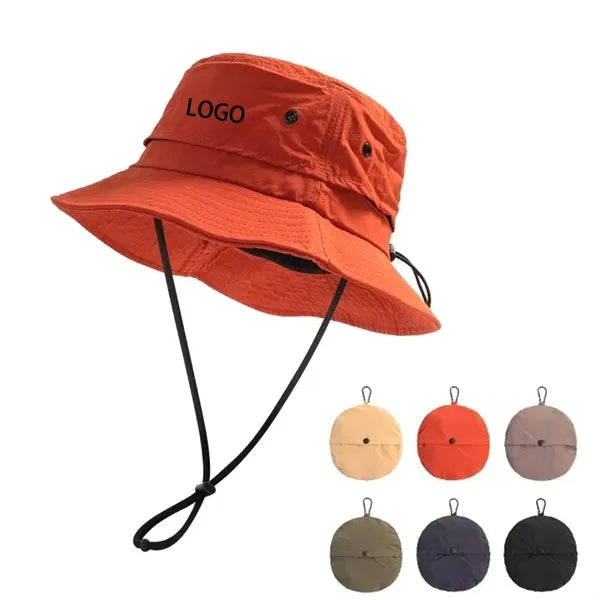 Unisex Thin Quick-dry Foldable Hat For Outdoor Camping
