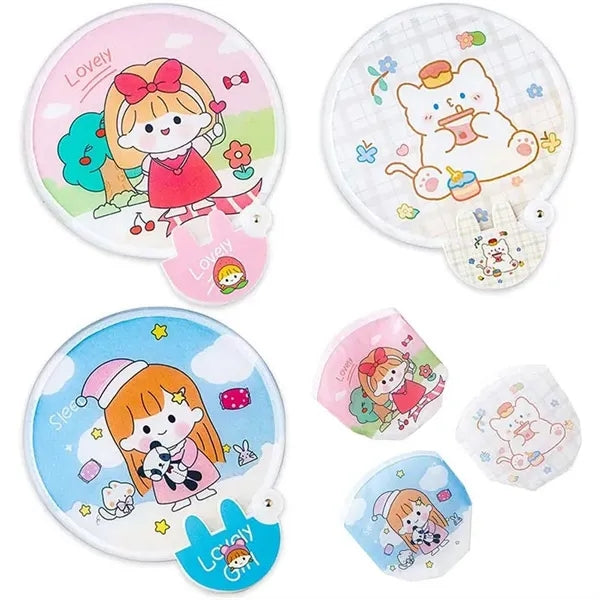 Foldable Handheld Round Fans