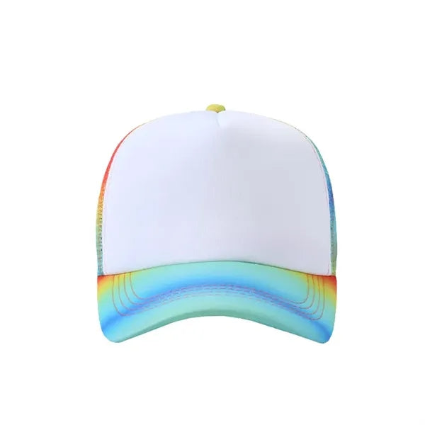 LGBT Pride Rainbow Mesh Trucker Cap