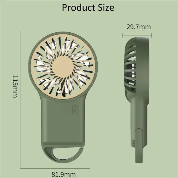 Portable Mini USB Fan with Hook