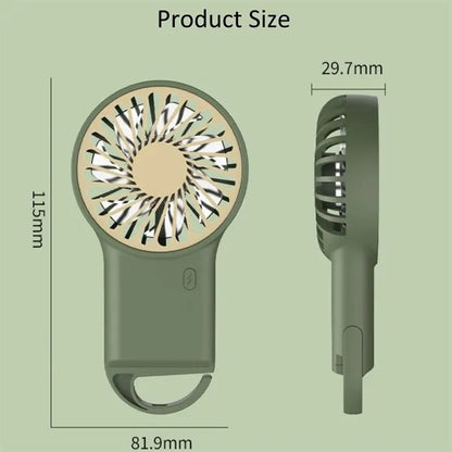 Portable Mini USB Fan with Hook