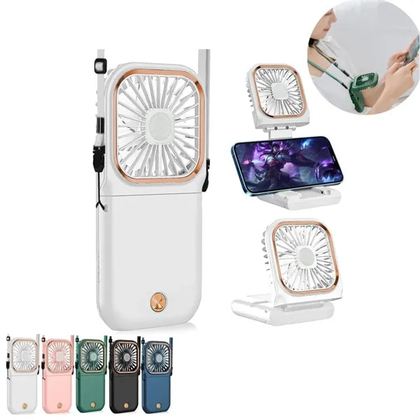 USB Rechargeable Handheld Portable Neck Fan