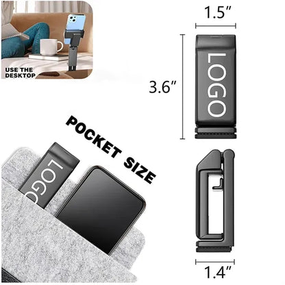 ABS Phone Holder for Tray Table Use
