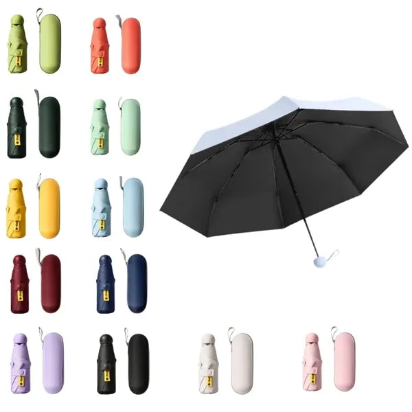 Mini Umbrella with Case