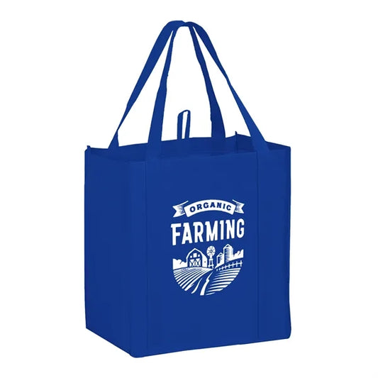Recycled P.E.T. Non-Woven Grocery Bag - Screen Print