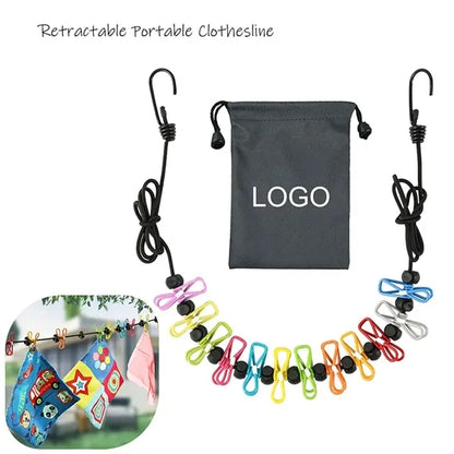 Retractable Portable Clothesline for Travel
