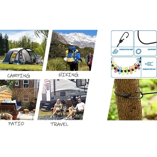 Retractable Portable Clothesline for Travel